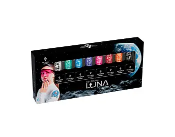Victoria Vynn Gel Polish LUNAGLASS 8 PACK 408-414 + 262 Black King