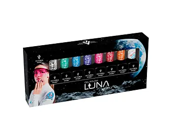 Victoria Vynn Gel Polish Cat Eye 8 PACK LUNAGLASS 408-414 + Top Oh! My Gloss-1.2027