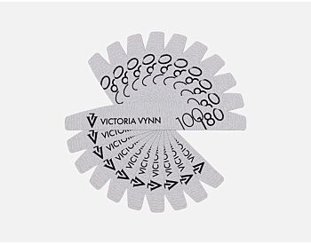  Victoria Vynn Neglefil Crescent/Halfmoon 100/180grit (10pk) Hvit