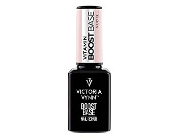 BOOST BASE Nudell 15 ml hybridbase med glassfiber og vitaminer – perfekt for negleforsterkning