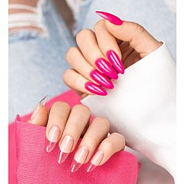 Akryl styling med litt sateng manikyr tips